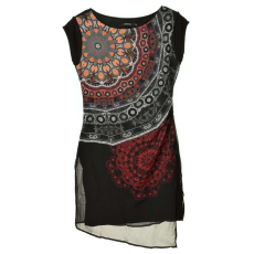 Desigual Babilon fekete női ruha
