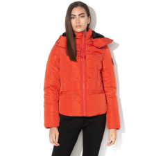 Desigual Bristol sötétnarancs, magas gallérú női téli kabát női dzseki, kabát