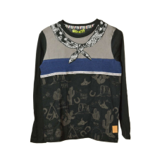 Desigual Desigual fekete, hosszú ujjú fiú felső