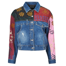 Desigual Farmerkabátok CHAQ MADRID Sokszínű EU S női dzseki, kabát