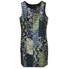 Desigual fekete, ujjatlan, mintás női ruha – 36 női ruha
