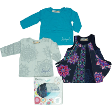 Desigual Lány 3 részes szett - Lányka ruha (Méret: 68)