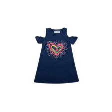 Desigual Rövid ruhák VEST_BLOOM Tengerész 3 / 4 éves lányka ruha