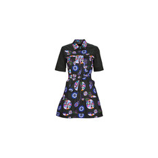 Desigual Rövid ruhák VEST_SINA Fekete EU XL női ruha