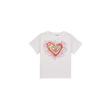 Desigual Rövid ujjú pólók TS_HEART Fehér 3 / 4 éves