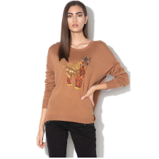 Desigual Tiger barna női pulóver női pulóver, kardigán