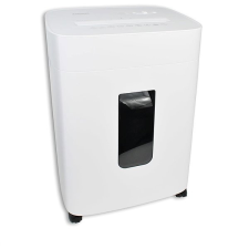 DESQ 2 x 12 mm, 20 l, keresztvágó, fehér iratmegsemmisítő