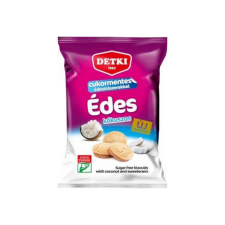 Detki cukormentes keksz kókuszos - 180g reform élelmiszer