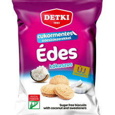 Detki cukormentes kókuszos omlós keksz 180 g csokoládé és édesség