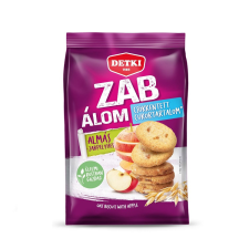 Detki Keksz Kft Detki Zab-álom almás csökkentett cukor tartalmú keksz - 150g diabetikus termék