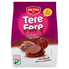 Detki Tere-fere kakaós omlós keksz étbevonóval 150 g csokoládé és édesség