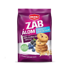 Detki Zab-álom erdeigyümülcsös zabpelyhes keksz (csökkentett cukor) - 150g csokoládé és édesség