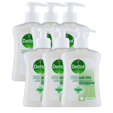 Dettol aloe verás folyékony Szappan 6x250ml szappan