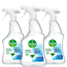Dettol Antibakteriális felülettisztító spray Original, 3× 500 ml tisztító- és takarítószer, higiénia