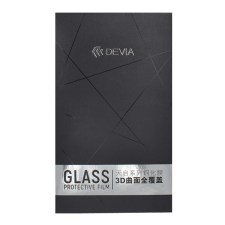 Devia 3D Apple iPhone XS Max / 11 Pro Max Edzett üveg kijelzővédő ujjlenyomat mentes - Fekete mobiltelefon kellék