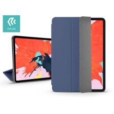 Devia Apple iPad Pro 12.9 (2018) védőtok (Smart Case) on/off funkcióval - Devia Star Magnet - blue tablet tok