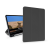 Devia Apple iPad Pro 12.9 (2020/2021/2022) tablet tok (Smart Case) on/off funkcióval, Apple Pencil tartóval, mágneses töltővel - Devia Leather Case With Pencil Slot -fekete