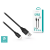 Devia APPLE IPHONE 5/5S/5C/SE/IPAD 4/IPAD MINI USB TÖLTŐ- ÉS ADATKÁBEL 1 M-ES VEZETÉKKEL - 5V/2.4A - BLACK