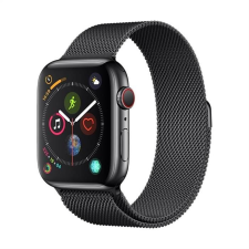 Devia Apple iWatch Devia Elegant Milanese 38/40mm óraszíj - Fekete okosóra kellék
