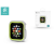 Devia Apple Watch 4 védőtok - Devia Dazzle Series 40 mm - ezüst/neon zöld