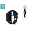 Devia Apple Watch lyukacsos sport szíj - Devia Deluxe Series Sport Band - 42/44 mm - dark blue