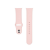 Devia Apple Watch Series 5 40mm deluxe sport pótszíj (egyedi méret, kicsi, szilikon, állítható) rózsaszín