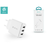 Devia Devia univerzális USB hálózati töltő adapter 3 x USB - 5V/3,4A - Devia Smart Series 3 USB Charger - white