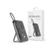 Devia Extreme Speed Series Magnetic 4in1 22.5W powerbank/állvány - Type-C - 10.000 mAh - szürke (ST112834)