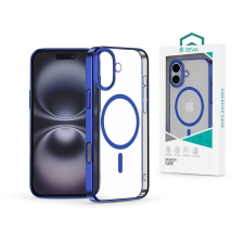 Devia Glimmer Magnetic Series tok iPhone 16 kék tok és táska