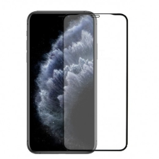 Devia iPhone 12 Pro Max üvegfólia, előlapi, 3D, edzett, hajlított, matt, fekete kerettel, hátlapi fóliával, Devia mobiltelefon kellék