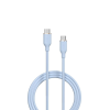 Devia JELLY USB-C - USB-C töltő- és adatkábel 1.2m kék (129615)