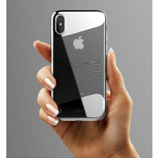 Devia Joway BHK50 iPhone X / XS (5,8") ezüst TPU szilikon tok tok és táska