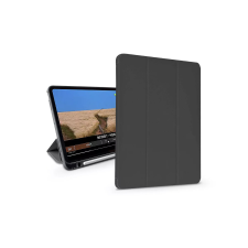 Devia Leather SmartCase Apple iPad Air 4/5 / iPad Pro 11 10.9" Trifold tok - Fekete tablet tok