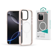 Devia Pino Series Magnetic ütésálló tok - Apple iPhone 16 Pro Max - pink tok és táska