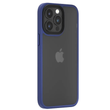 Devia Pino ütésálló hátlaptok iPhone 15 Pro Max kék tok és táska