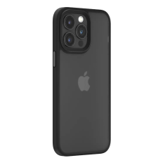 Devia Pino ütésálló hátlaptok iPhone 16 Pro fekete tok és táska