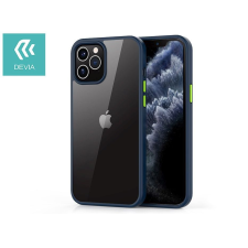 Devia Shark iPhone 12 Pro Max ütésálló hátlap kék/átlátszó (ST344138) tok és táska