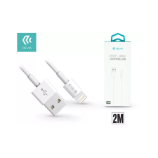 Devia Smart Cable Lightnincs USB 2m White kábel és adapter