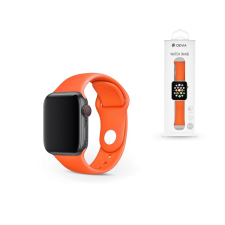 Devia ST324895 iWatch karpánt 44mm narancssárga (ST324895) - Szíj óraszíj