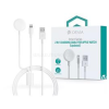 Devia ST394690 Smart Series 2in1 fehér mágneses töltőkábel Apple Watch órához + USB-A - Lightning Kábel (ST394690)