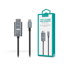 Devia Storm Series ST399145 USB-C - HDMI Kábel 2m - Fekete kábel és adapter