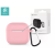 Devia szilikon tok AirPods3 fülhallgatóhoz - rózsaszin