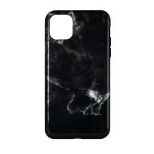 Devia Telefontok, iPhone 11 Pro Max hátlaptok, márvány mintás, fekete, Devia Marble tok és táska