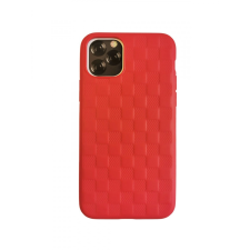 Devia Telefontok, iPhone 11 Pro szilikon tok, hátlaptok, piros, Devia Woven 2 tok és táska
