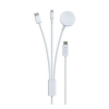 Devia töltőkábel 3in1 (Type-C - lightning/Type-C, Apple Watch töltő, 7.5W, wireless, 120cm)