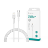 Devia USB Type-C - Lightning adat- és töltőkábel 1 m-es vezetékkel - Devia      Kintone Series Type-C to Lightning PD Cable - 27W - fehér (ST394584)