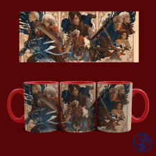  Devil May Cry 5 Art bögre (Piros) ajándéktárgy