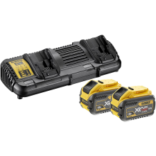 Dewalt DCB132X2 18/54V Akkumulátor és Töltő Készlet 9/3Ah barkácsgép akkumulátor