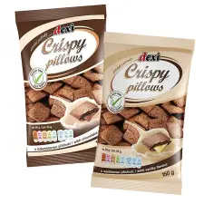  DEXI CRISPY PÁRNÁK CSOKOLÁDÉ GM. 150 g reform élelmiszer