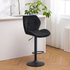  Dexter Bársony Bárszékek 2 db-os Szett - Fekete bútor